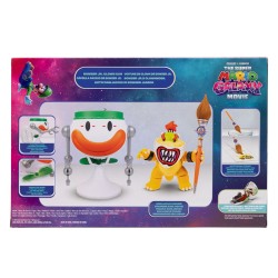 FIGURA BOWSER JR PREMIUM 13 CM + CLOWN CAR SUPER MARIO GALAXY
