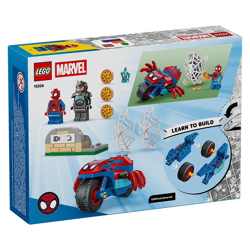 SPIDEY EN SU MOTO VS. RINO