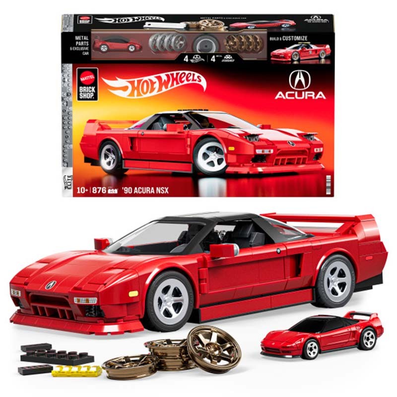 MEGA HOTWHEELS CONSTRUCCION ELITE ACURA NSX