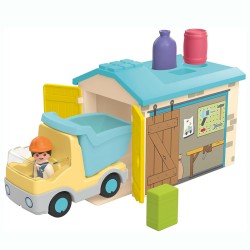 JUNIOR CAMION CON GARAJE