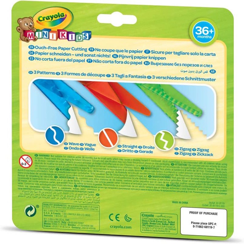 3 TIJERAS SEGURAS MK