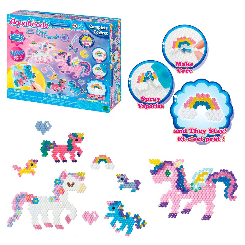 AQUABEADS SET DE UNICORNIOS