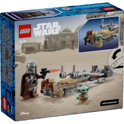 STAR WARS MOTO SPEEDER DEL MANDALORIANO Y GROGU