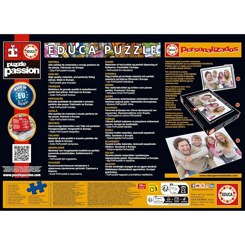 PUZZLE 1000P PERROS EN LA PLAYA