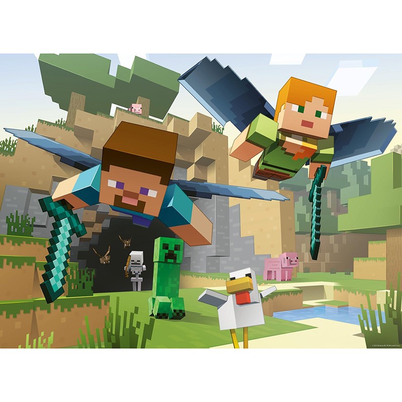 PUZZLE 200P MINECRAFT XXL