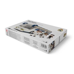 SET REAL MADRID AUTOBUS 488 PZS 28CM