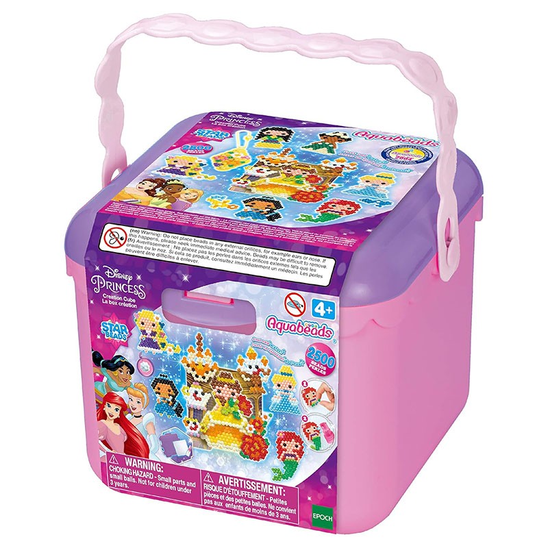 AQUABEADS CUBO DE CREATIVIDAD DE PRINCESAS DISNEY