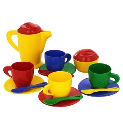 SET CAFE RED 14 PCS.