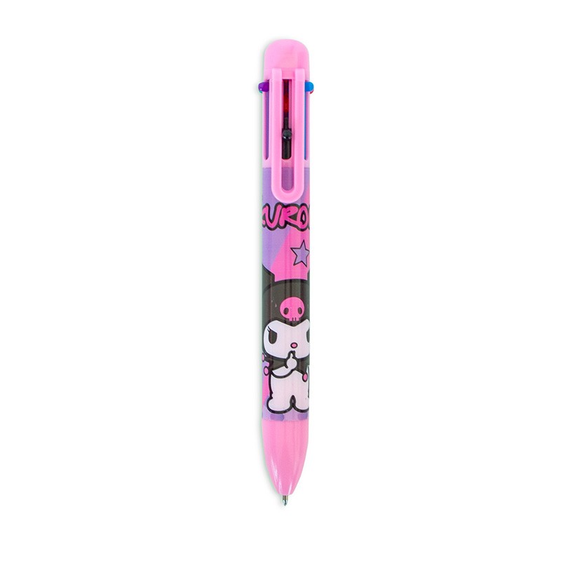 BOLIGRAFO 6 COLORES KUROMI