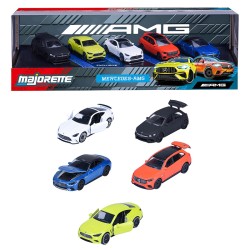 MAJORETTE GIFTPACK 5 COCHES MERCEDES AMG