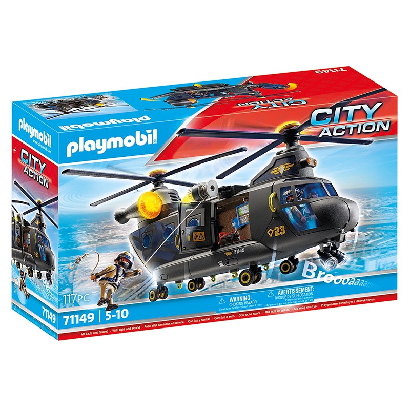 FUERZAS ESPECIALES HELICOPTERO BANANA