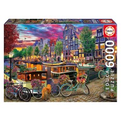 PUZZLE 6000P BICICLETAS EN AMSTERDAM