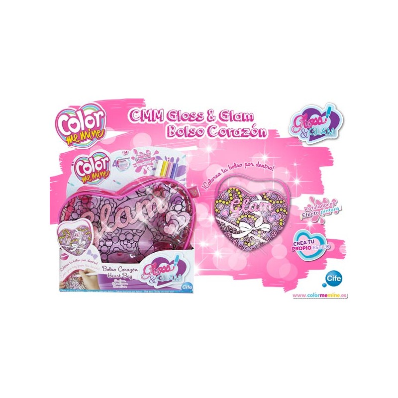 COLOR ME MINE GLOSS & GLAM CORAZON