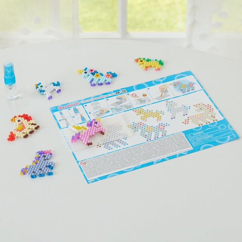 AQUABEADS SET AMIGOS UNICORNIOS