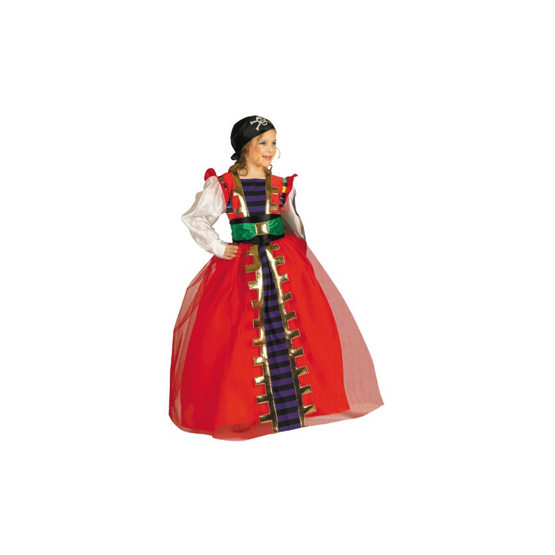 DISFRAZ INFANTIL REINA BUCANERA