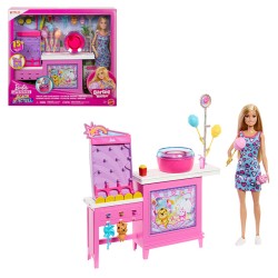 BARBIE PUESTO DE ALGODON DE AZUCAR