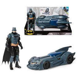 BATMAN BATMOVIL + FIGURA BATMAN 30 CM