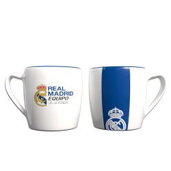 REAL MADRID TAZA BLANCA BICOLOR CAJA