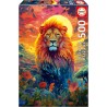 PUZZLE 500P MIRADA MAJESTUOSA DEL LEON