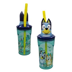 VASO FIGURITA 3D 360 ML BLUEY