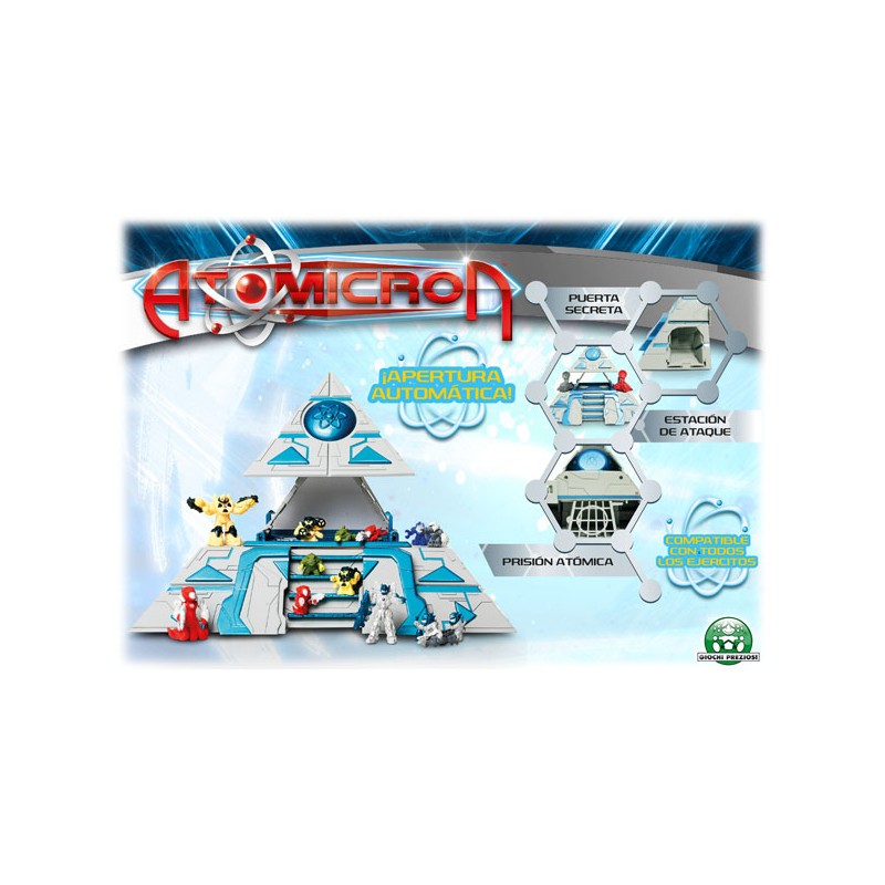 ATOMICRON S2 PLAYSET PIRAMIDE + 2 MICRONS