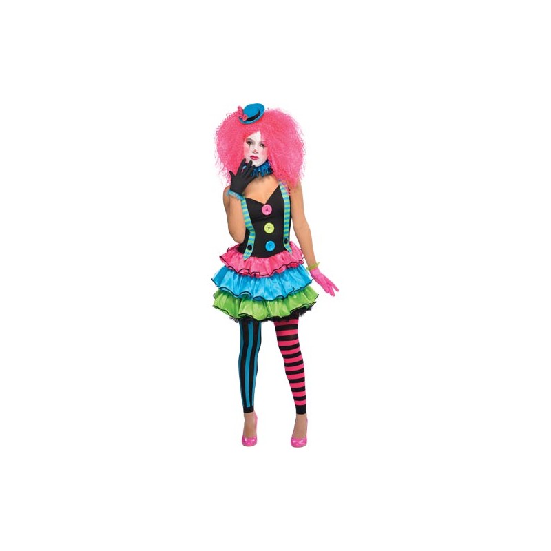 DISFRAZ INF CHICA PAYASO 10-12 AÑOS