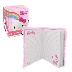LIBRETA A5 3D PLUSH HELLO KITTY & FRIENDS