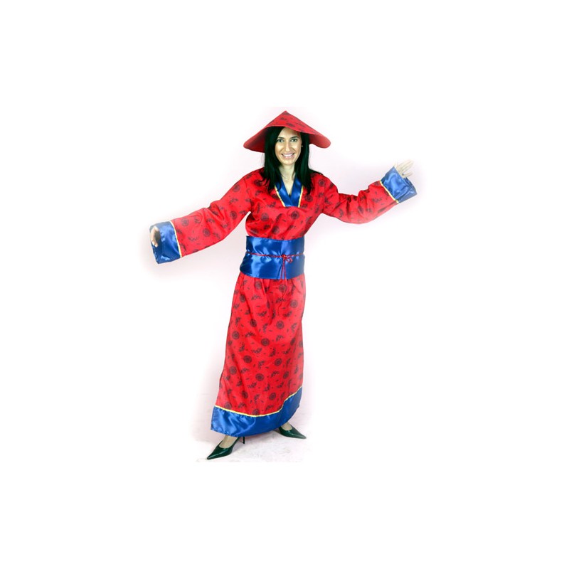 DISFRAZ ADULTO CHINA TALLA UNICA