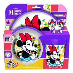 SET 5 PCS ANTIDESLIZANTE PREMIUM BICOLOR EN ESTUCHE MINNIE SUNSHINE