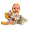 MUÑECA TONETA CON CAMITA POSTURITAS. CUERPO FLEXIBLE 34 CM