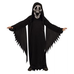 DISFRAZ FANTASMA SKULL INF 8-10 AÑOS