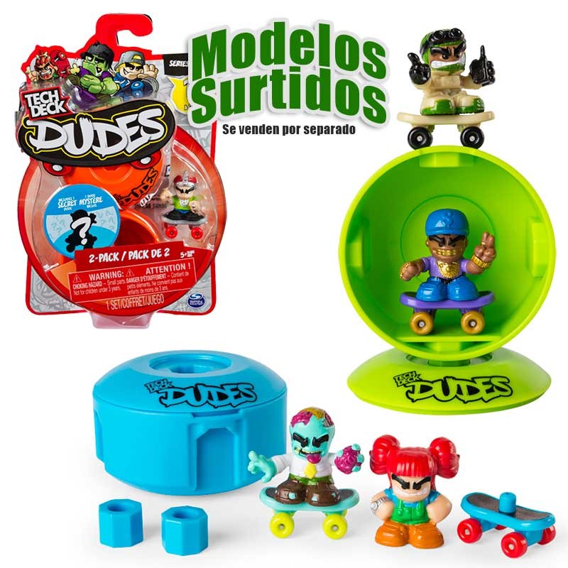 TECH DECK DUDE 2PK