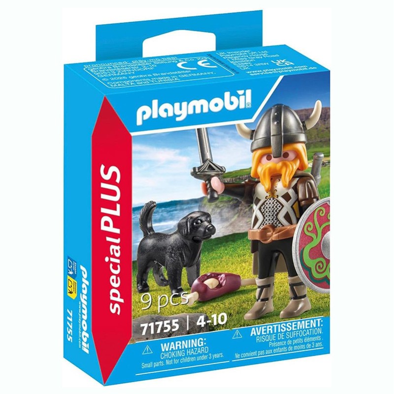 VIKINGO CON PERRO GUARDIAN