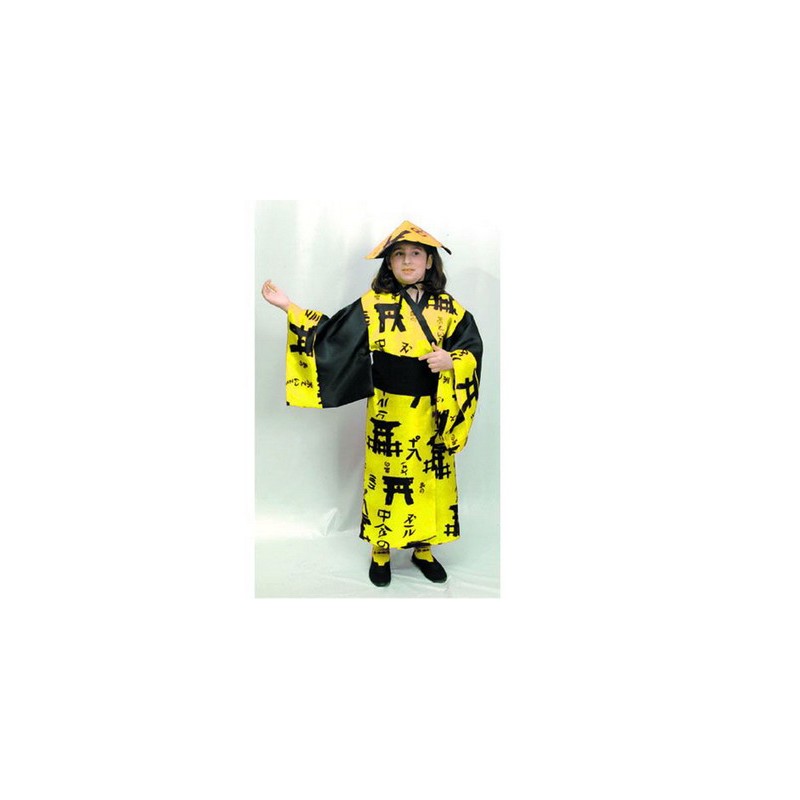 DISFRAZ INFANTIL DE CHINA AMARILLO (TALLA 7-9)