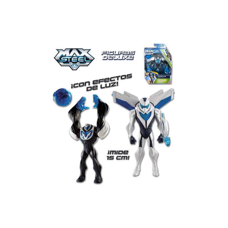 MAX STEEL FIGURAS DELUXE (UNIDAD)