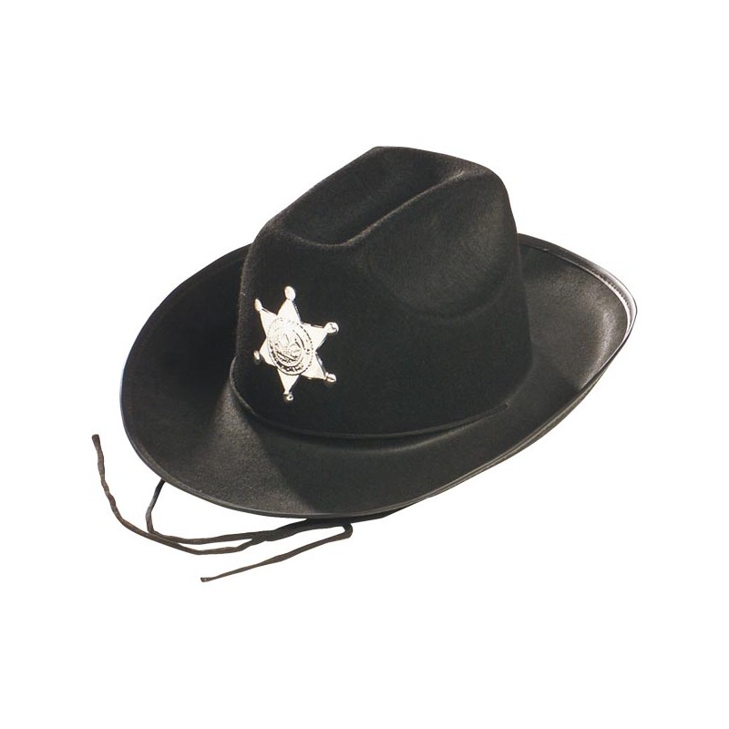SOMBRERO ADULTO FIELTRO SHERIFF