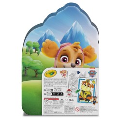 MALETIN 45 PIEZAS PAW PATROL PARA COLOREAR CON STICKERS