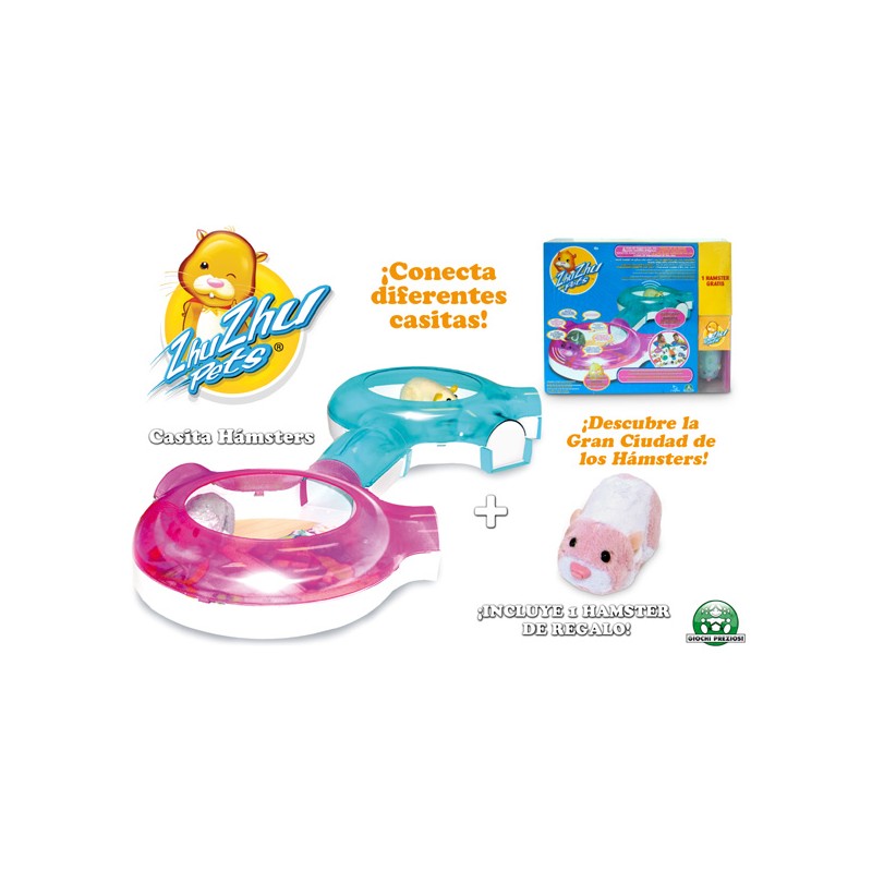 ZHU ZHU PETS HOME BASE CASITA HAMSTER (UNIDAD)