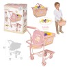 HONEY CARRO COMPRA PORTABEBE CON SET 12 FRUTAS 30x50x62 CM