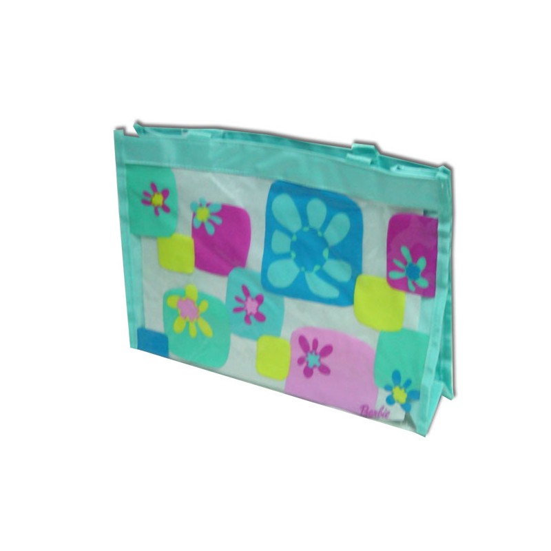 BOLSA DE PLAYA BARBIE RECTANGULAR