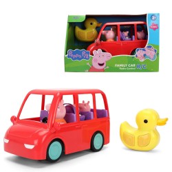 RC PEPPA PIG COCHE FAMILIAR 18CM