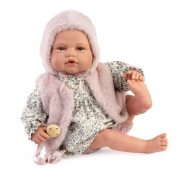 MUÑECA BABY LOVE REBORN CHALECO 50 CM