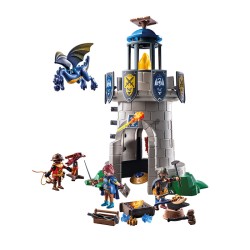 CABALLEROS TORRE DE CABALLEROS CON HERRERO Y DRAGON
