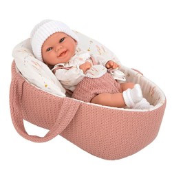 MUÑECA ELEGANCE 33 CM BABYTO ROSA CAPAZO BOLSA (CUERPO VINYL, SEXO NIÑA)