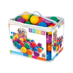 FUN BALLZ BOLSA 100 BOLAS COLORES D8 CM