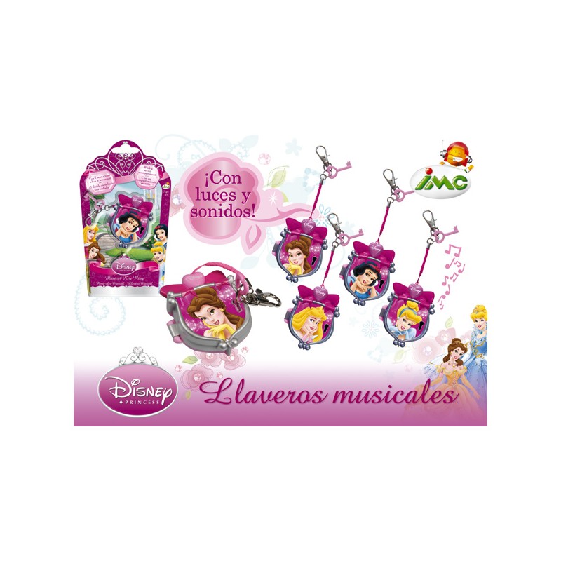 PRINCESAS DISNEY LLAVERO MUSICAL