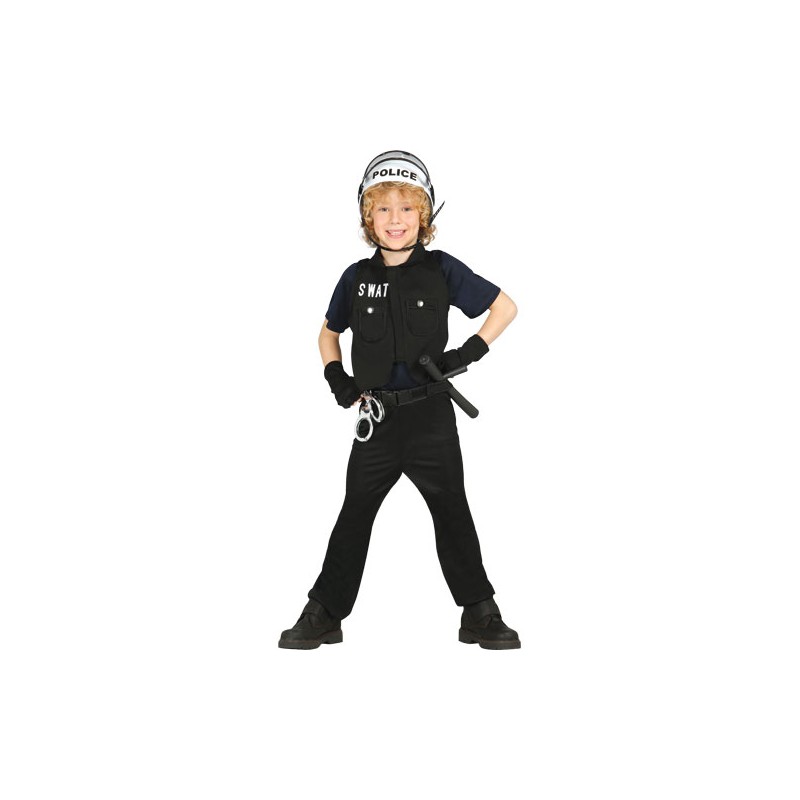 DISFRAZ S.W.A.T. INFANTIL 5-6 AÑOS