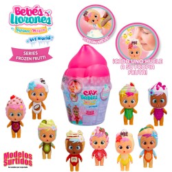 BEBES LLORONES LAGRIMAS MAGICAS ICY WORLD S.FROZEN FRUTTI