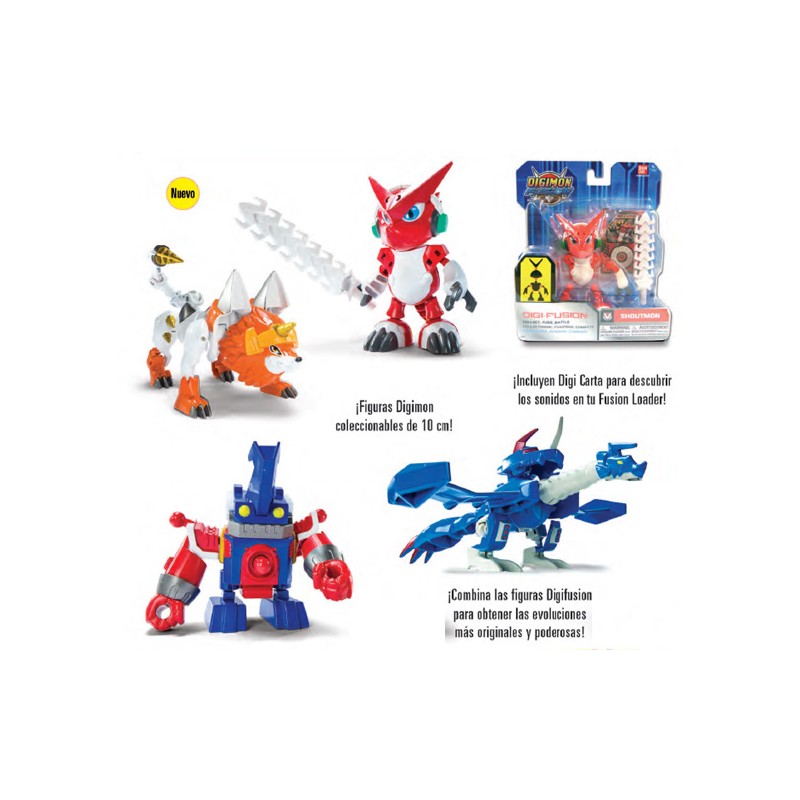DIGIMON FIGURA DIGIFUSION COLECCIONABLE (UNIDAD)
