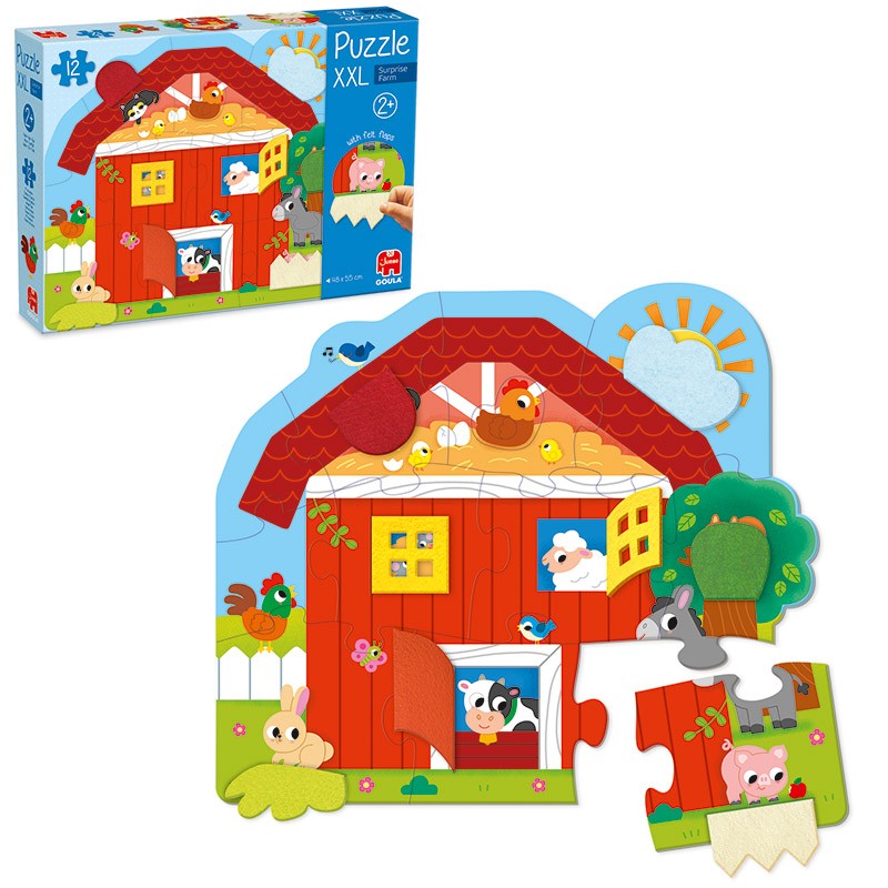 GOULA PUZZLE XXL GRANJA SORPRESA